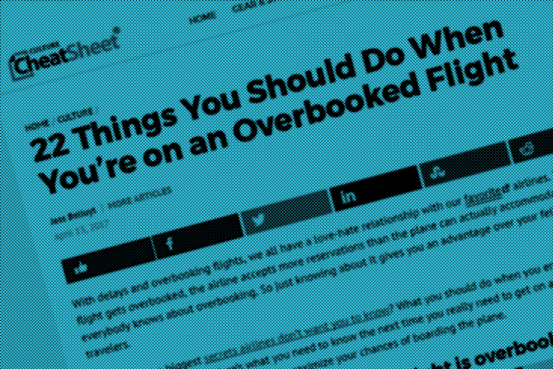 Oh no...you're on an overbooked flight | FairPlane UK image